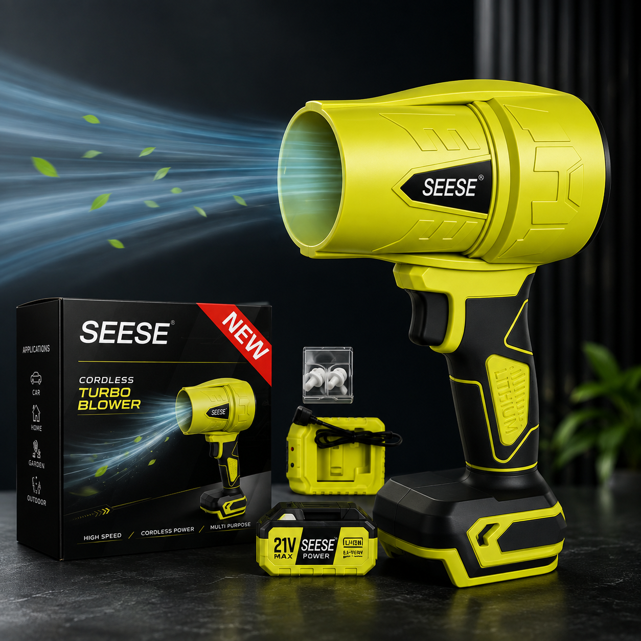 Soplador Turbo Inalámbrico