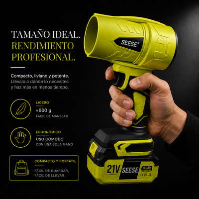 Soplador Turbo Inalámbrico